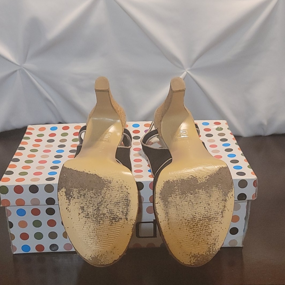 Back Denim Moda Slingbacks - Picture 4 of 4